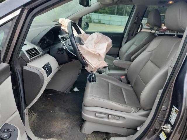 5FNRL5H62EB080625 - 2014 HONDA ODYSSEY EXL GRAY photo 7