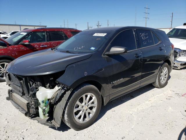 2GNAXHEV9J6199634 - 2018 CHEVROLET EQUINOX LS GRAY photo 1