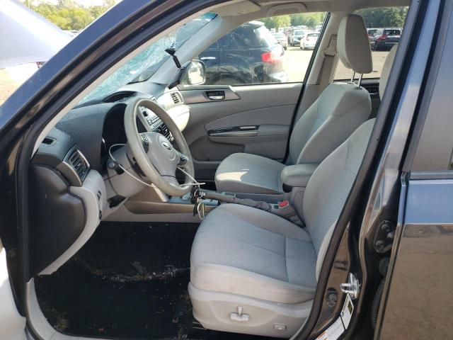 JF2SHADC7CH431244 - 2012 SUBARU FORESTER 2.5X PREMIUM CHARCOAL photo 7