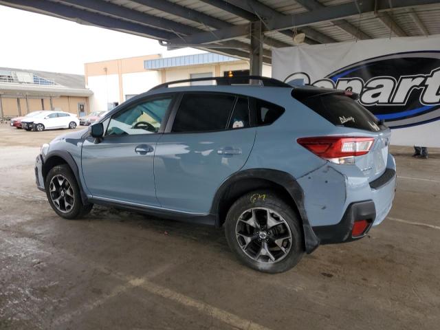 JF2GTABC9JH335183 - 2018 SUBARU CROSSTREK PREMIUM Gris photo 2