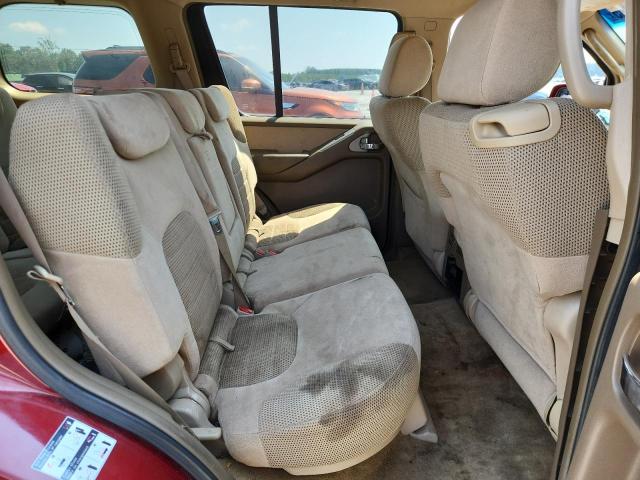 5N1AR18W65C773811 - 2005 NISSAN PATHFINDER LE RED photo 11