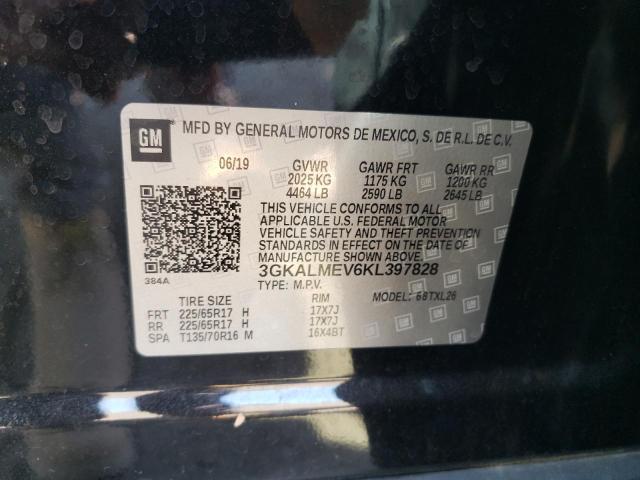 3GKALMEV6KL397828 - 2019 GMC TERRAIN SLE 黑色 照片 12