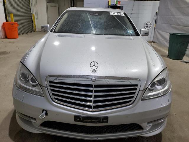 WDDNG9EB0CA469545 - 2012 MERCEDES-BENZ S 550 4MATIC SILVER photo 5