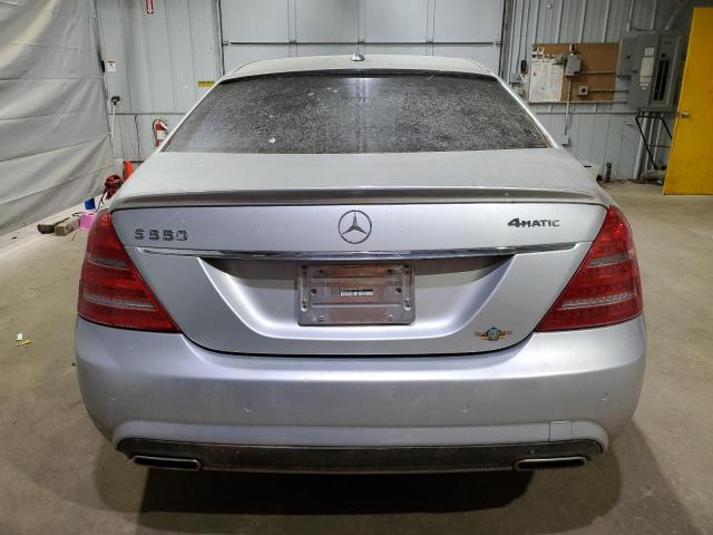 WDDNG9EB0CA469545 - 2012 MERCEDES-BENZ S 550 4MATIC SILVER photo 6