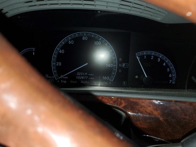 WDDNG9EB0CA469545 - 2012 MERCEDES-BENZ S 550 4MATIC SILVER photo 9