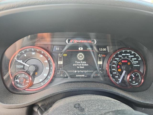 1C6SRFLT4LN314434 - 2020 RAM 1500 REBEL WHITE photo 9