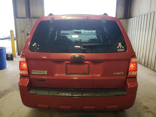 1FMCU93759KD00144 - 2009 FORD ESCAPE XLT 红色 照片 6