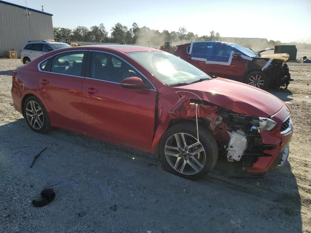 3KPF54AD2ME282790 - 2021 KIA FORTE EX 红色 照片 4