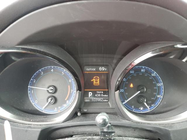 2T1BURHE4EC103887 - 2014 TOYOTA COROLLA L Қызыл фото 9