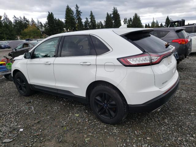 2FMPK4J82HBB91270 - 2017 FORD EDGE SEL WHITE photo 2