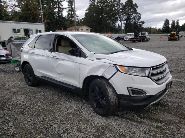 2FMPK4J82HBB91270 - 2017 FORD EDGE SEL WHITE photo 4