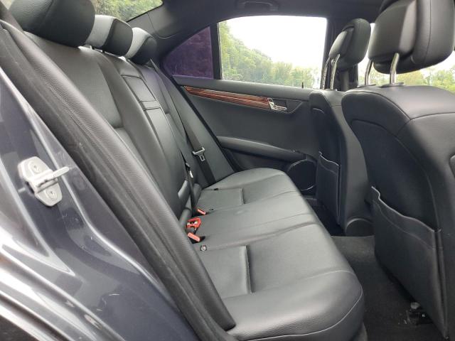 WDDGF8BB7BR133661 - 2011 MERCEDES-BENZ C 300 4MATIC GRAY photo 10