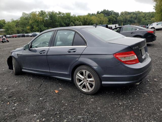 WDDGF8BB7BR133661 - 2011 MERCEDES-BENZ C 300 4MATIC GRAY photo 2