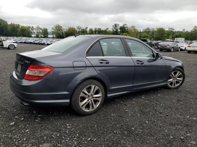 WDDGF8BB7BR133661 - 2011 MERCEDES-BENZ C 300 4MATIC GRAY photo 3
