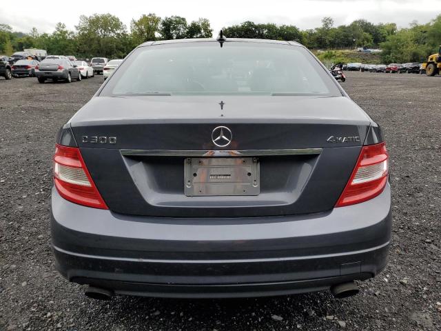WDDGF8BB7BR133661 - 2011 MERCEDES-BENZ C 300 4MATIC GRAY photo 6