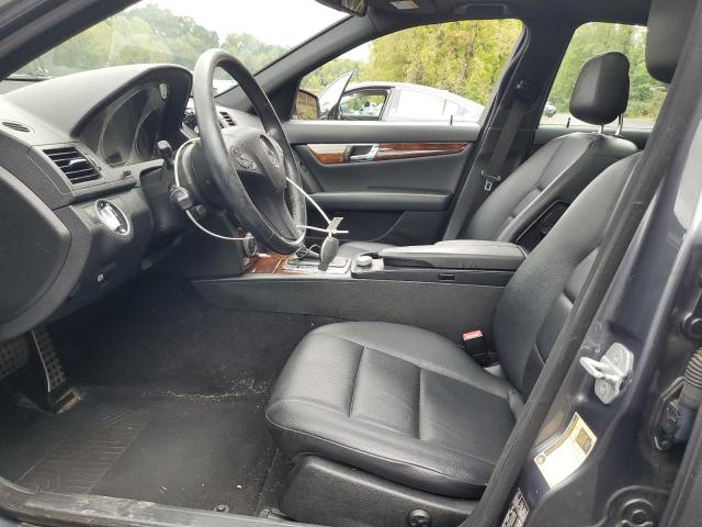 WDDGF8BB7BR133661 - 2011 MERCEDES-BENZ C 300 4MATIC GRAY photo 7