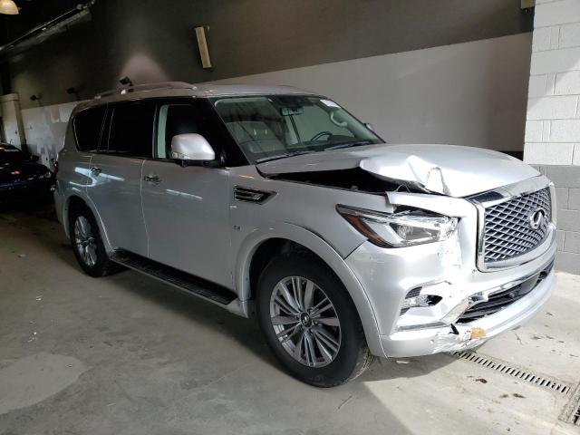 JN8AZ2NE3L9253909 - 2020 INFINITI QX80 LUXE SILVER photo 4