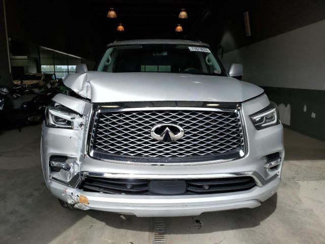 JN8AZ2NE3L9253909 - 2020 INFINITI QX80 LUXE SILVER photo 5