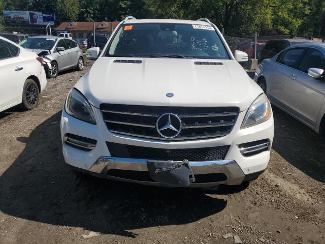 4JGDA5HB2FA566841 - 2015 MERCEDES-BENZ ML 350 4MATIC WHITE photo 5