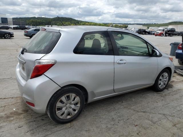 JTDJTUD38CD540684 - 2012 TOYOTA YARIS SILVER photo 3