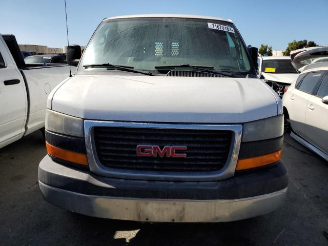 1GTW7FCA3E1906481 - 2014 GMC SAVANA G2500 WHITE photo 5