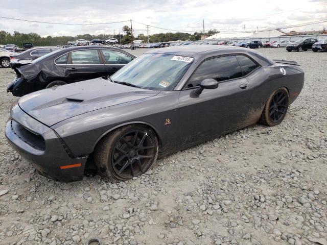 2C3CDZFJ0FH888294 - 2015 DODGE CHALLENGER R/T SCAT PACK GRAY photo 1