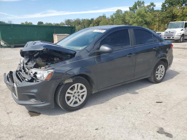 1G1JB5SHXJ4134757 - 2018 CHEVROLET SONIC LS GRAY photo 1