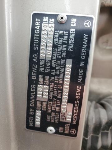 WDBCA35D2GA246302 - 1986 MERCEDES-BENZ 420 SEL GOLD photo 12