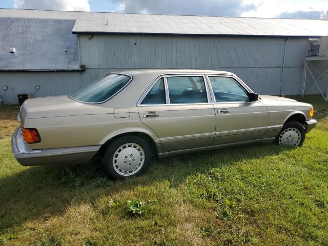 WDBCA35D2GA246302 - 1986 MERCEDES-BENZ 420 SEL GOLD photo 3