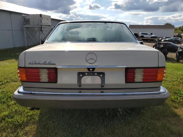 WDBCA35D2GA246302 - 1986 MERCEDES-BENZ 420 SEL GOLD photo 6