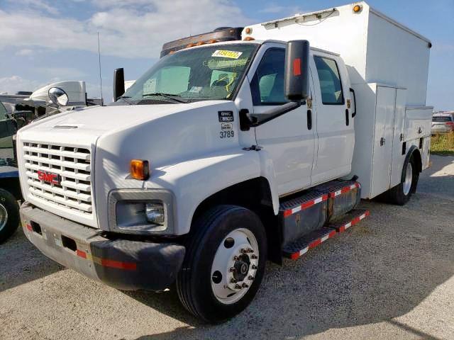 1GDJ6E1B07F424474 - 2007 GMC C6500 C6E042 WHITE photo 2