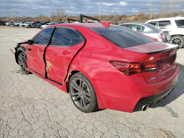 19UUB2F6XJA003102 - 2018 ACURA TLX TECH+A წითელი ფოტო 2