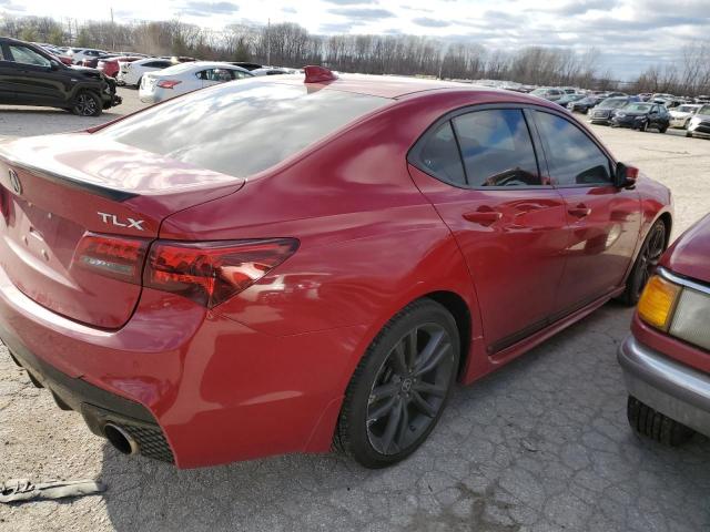 19UUB2F6XJA003102 - 2018 ACURA TLX TECH+A წითელი ფოტო 3