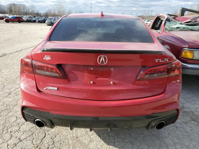 19UUB2F6XJA003102 - 2018 ACURA TLX TECH+A წითელი ფოტო 6