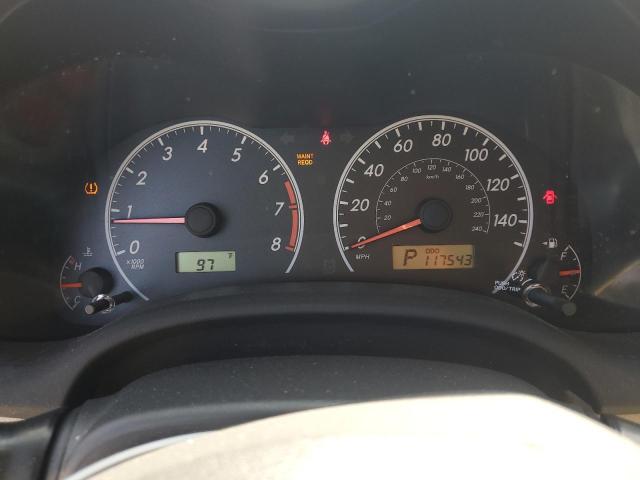 5YFBU4EE9CP025580 - 2012 TOYOTA COROLLA BASE 黑色 照片 9