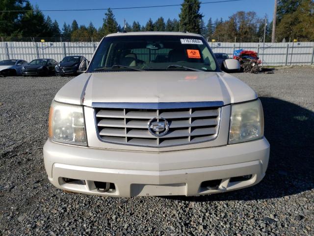 1GYEK63N83R158283 - 2003 CADILLAC ESCALADE LUXURY WHITE photo 5