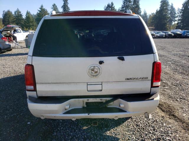 1GYEK63N83R158283 - 2003 CADILLAC ESCALADE LUXURY WHITE photo 6