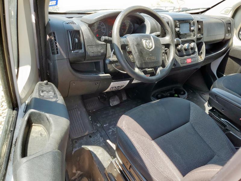 3C6TRVDG5HE514105 - 2017 RAM PROMASTER 2500 HIGH Ақ фото 8