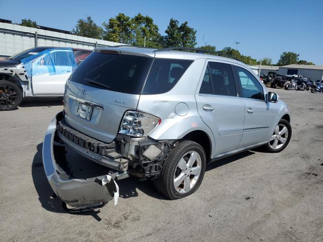 4JGBB8GB6AA596733 - 2010 MERCEDES-BENZ ML 350 4MATIC SILVER photo 3