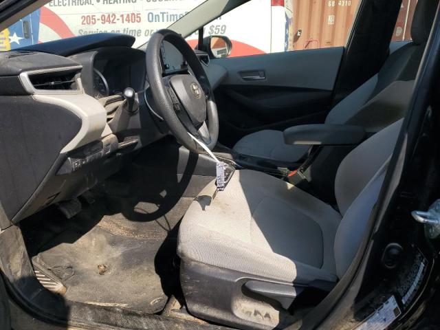 JTDEPRAE0LJ014219 - 2020 TOYOTA COROLLA LE 黑色 照片 7