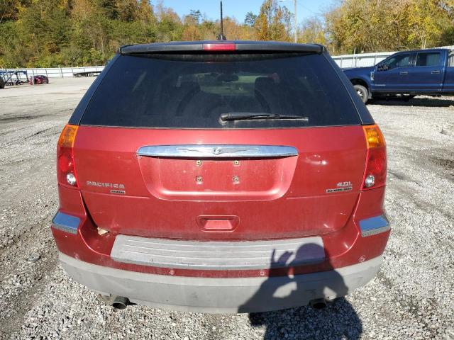 2A8GF68X17R329445 - 2007 CHRYSLER PACIFICA TOURING RED photo 6