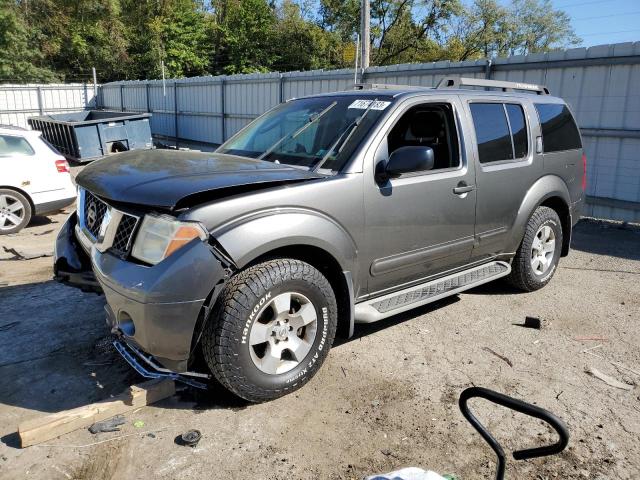 5N1AR18W97C642620 - 2007 NISSAN PATHFINDER LE GRAY photo 1