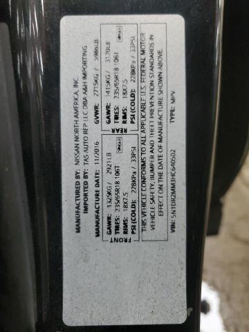 5N1DR2MM3HC640502 - 2017 NISSAN PATHFINDER S Qara foto 14