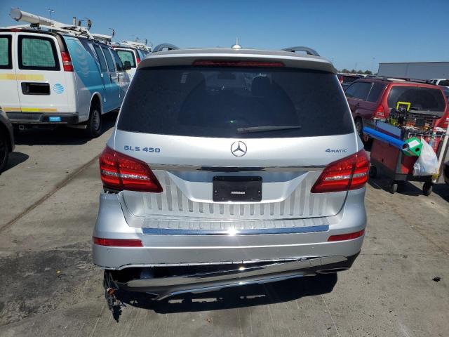 4JGDF6EE3HA891250 - 2017 MERCEDES-BENZ GLS 450 4MATIC SILVER photo 6