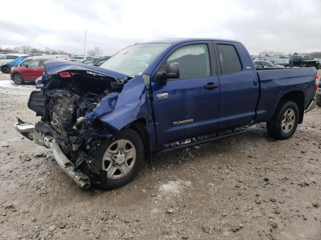 5TFUY5F15FX427410 - 2015 TOYOTA TUNDRA DOUBLE CAB SR/SR5 BLUE photo 1