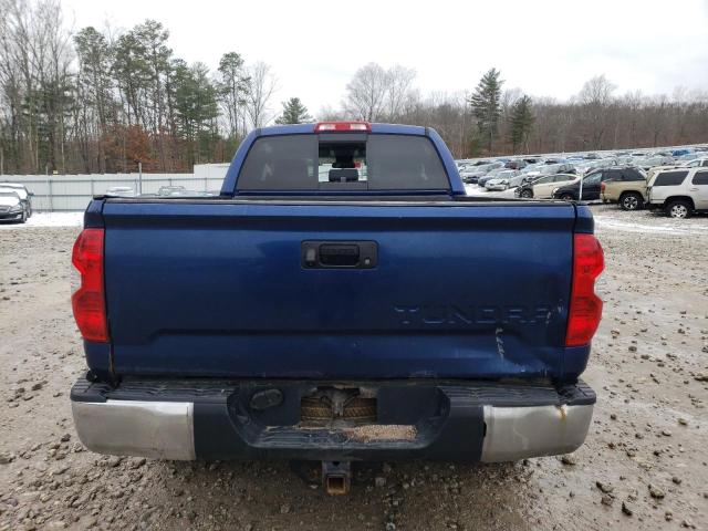 5TFUY5F15FX427410 - 2015 TOYOTA TUNDRA DOUBLE CAB SR/SR5 BLUE photo 6