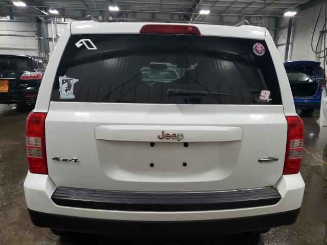 1C4NJRFB8ED885239 - 2014 JEEP PATRIOT LATITUDE WHITE photo 6