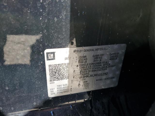 1GYS3HKJ8JR101282 - 2018 CADILLAC ESCALADE ESV LUXURY BLACK photo 14