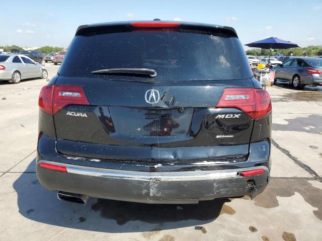 2HNYD2H20CH517527 - 2012 ACURA MDX BLACK photo 6