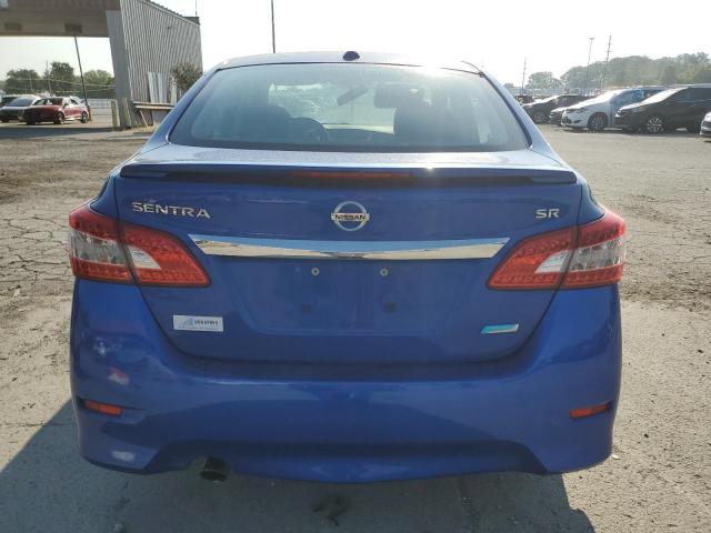 3N1AB7AP8DL776830 - 2013 NISSAN SENTRA S BLUE photo 6